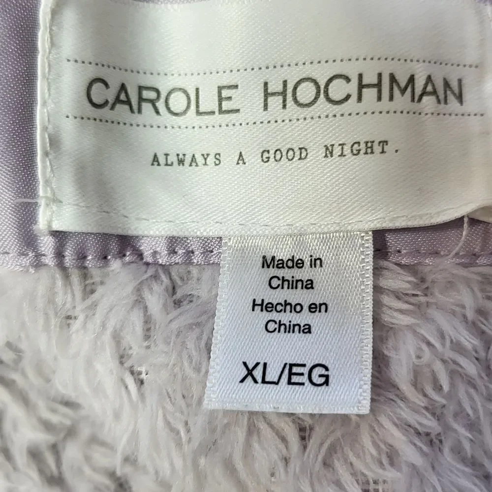 Carole Hochman Lavender Robe